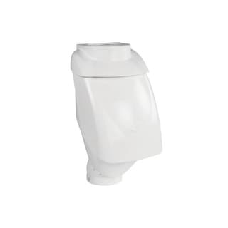 Leaf Eater Ultra White Downspout Filter Plastic