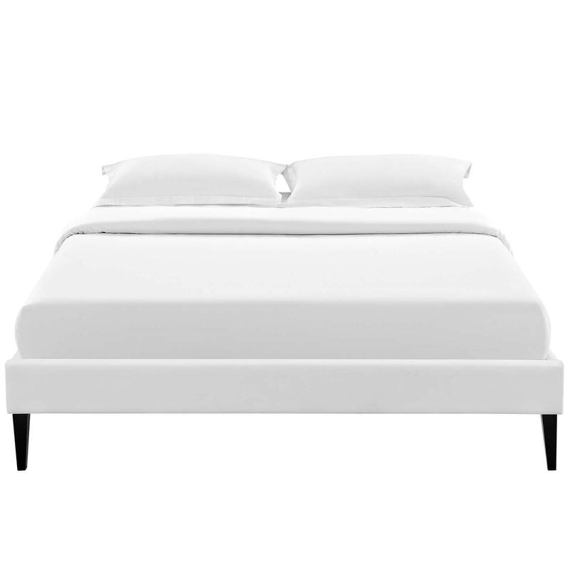 Tessie Full Bed Frame with Squared Tapered Legs