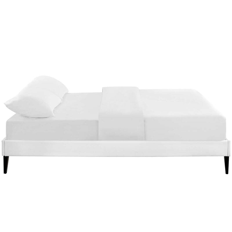 Tessie Full Bed Frame with Squared Tapered Legs