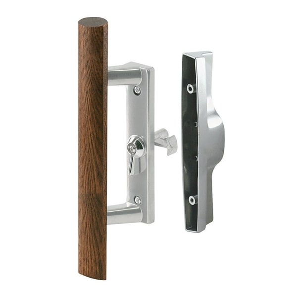 Prime Line Patio Door Handle Set Wood Silver Cast Free Prime Line Patio Door Handle Set Wood Silver Cast Free Shipping On Orders Over 45 19858335