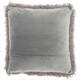 Mina Victory Yarn Shimmer Shag Throw Pillow by Nourison (17" x 17")