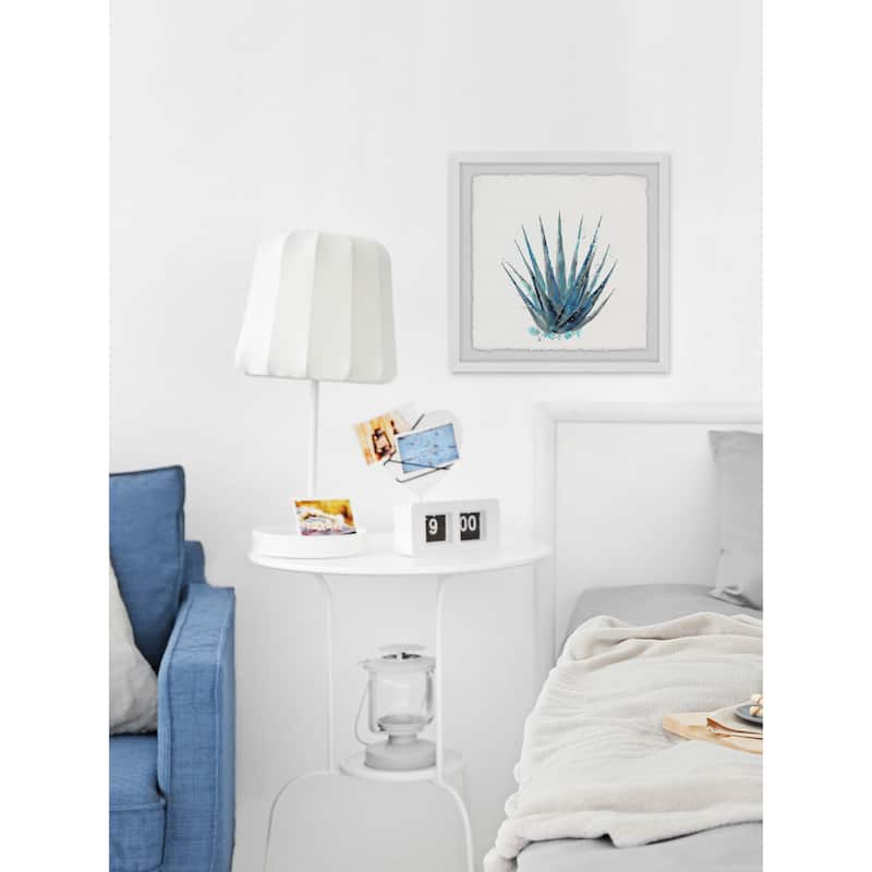 'Agave II' Framed Painting Print - Multi-Color