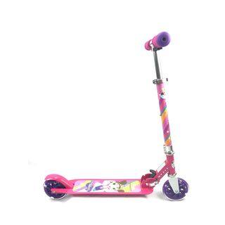 TITAN Flower Princess Folding Aluminum Girls Kickscooter With LED Light Up Wheels Pink TITAN Flower Princess Folding Aluminum Girls Kickscooter With LED Light Up Wheels Pink