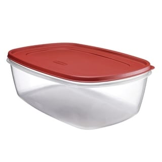 Rubbermaid Easy Find Lids 2.5 gal. Food Storage Container 1 pk Clear ...