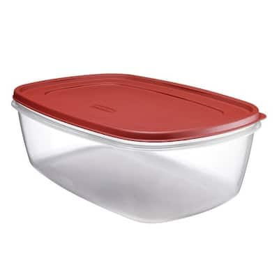 Rubbermaid Easy Find Lids 2.5 gal. Food Storage Container 1 pk Clear ...