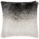 preview thumbnail 12 of 32, Mina Victory Illusion Fuzzy Shag Ombre Throw Pillow by Nourison