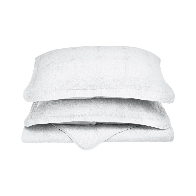 Kotter Home Elodie 100% Cotton Quilt Set
