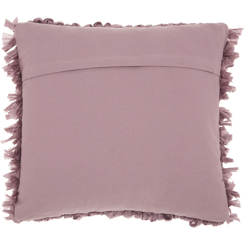 Mina Victory Paper Loop Shag Throw Pillow by Nourison