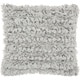 preview thumbnail 6 of 17, Mina Victory Paper Loop Shag Throw Pillow by Nourison