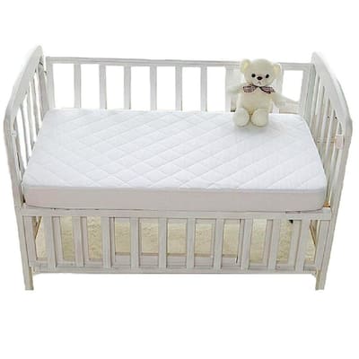 Crib Mattress Protectors, Hypoallergenic, Avoid bed bug and Dust mite (Crib 28" x 54" x 6", White)