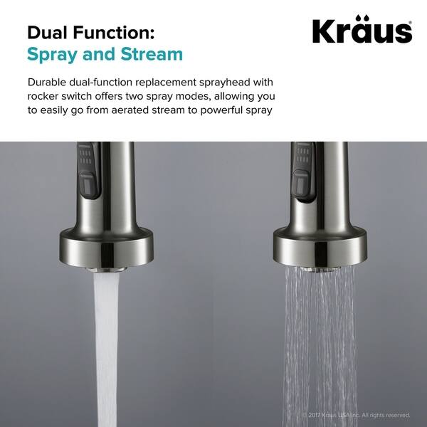 Shop Kraus Kfs 1 Dual Function Kitchen Faucet Sprayer Free