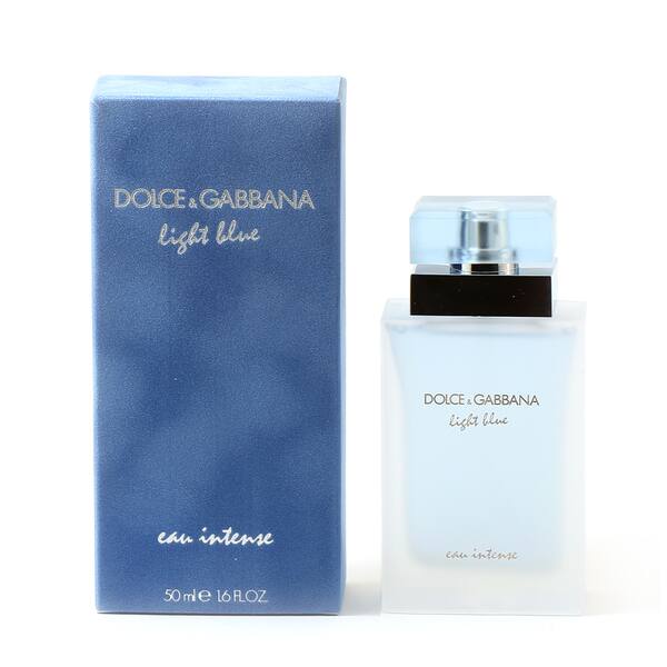 Dolce Gabbana Light Blue Eau Intense Women S 1 6 Ounce Eau De Parfum Spray On Sale Overstock