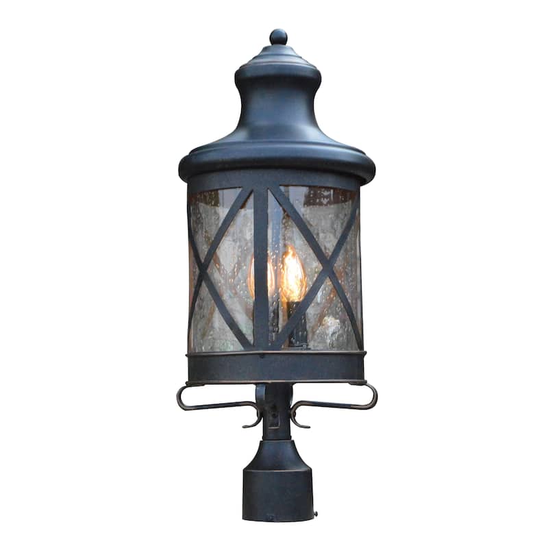 Taysom 3 Light Post Light in Oil Rubbed Bronze