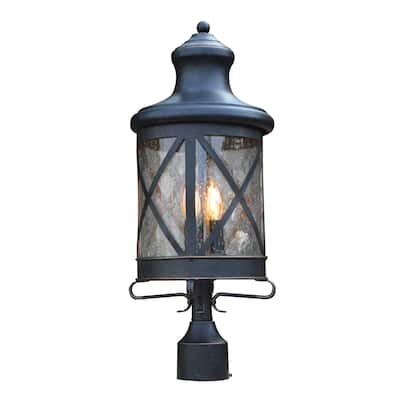 Taysom 3 Light Post Light in Oil Rubbed Bronze