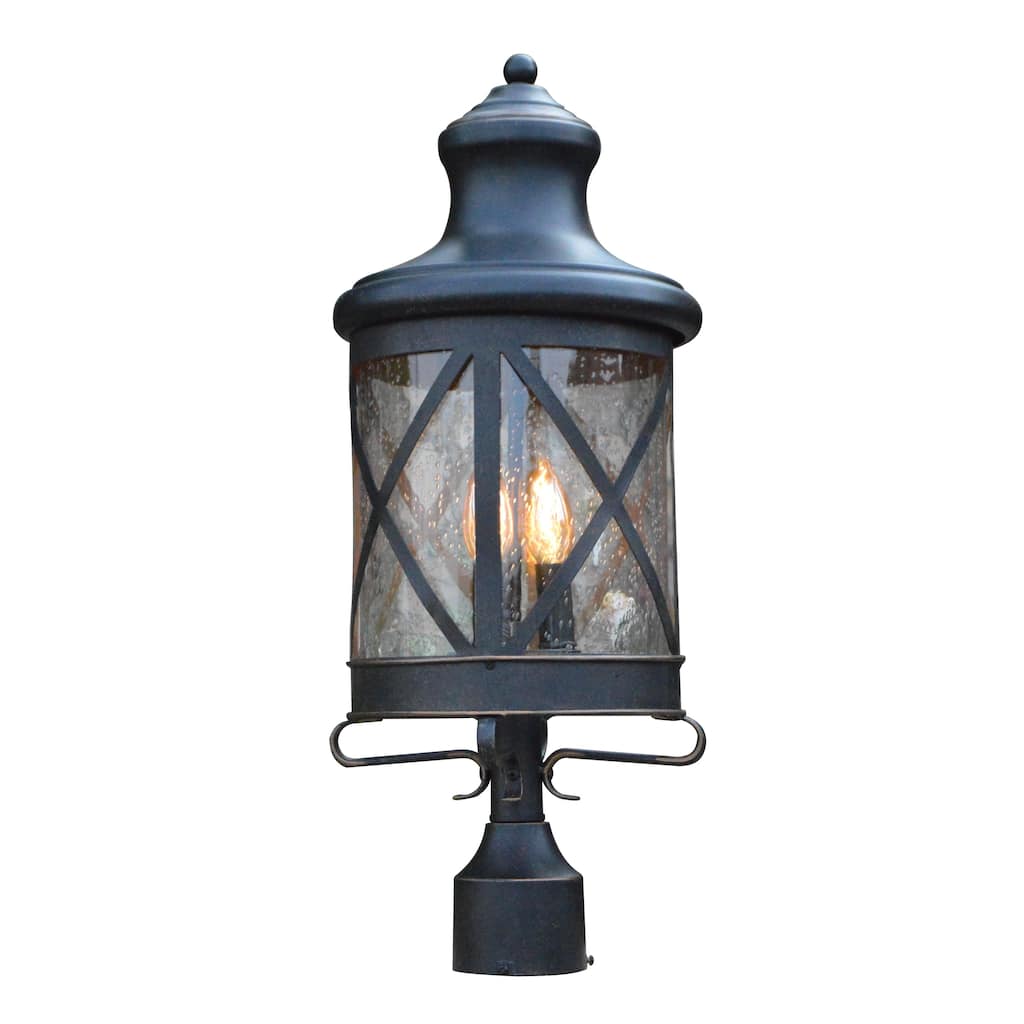 Taysom 3 Light Post Light in Oil Rubbed Bronze
