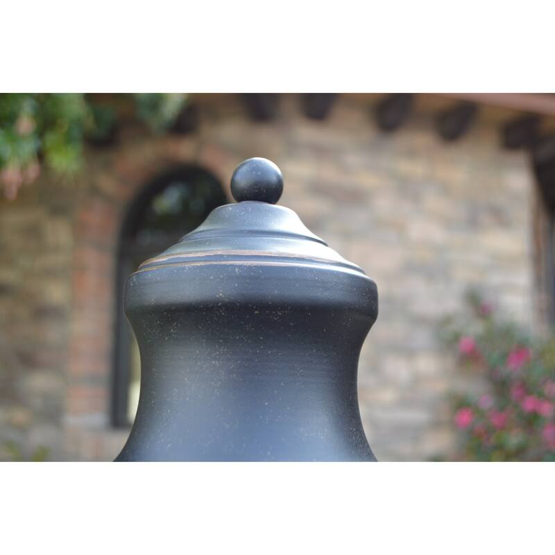 Taysom 3 Light Post Light in Oil Rubbed Bronze