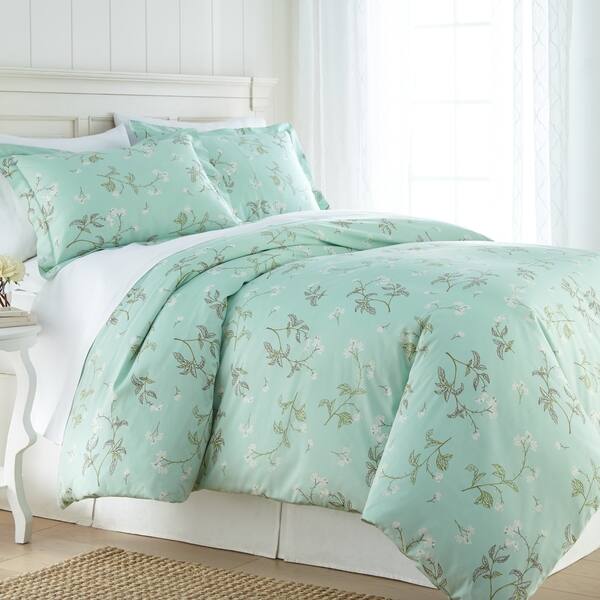 Myosotis Luxury Cotton 3-piece Duvet Cover Set