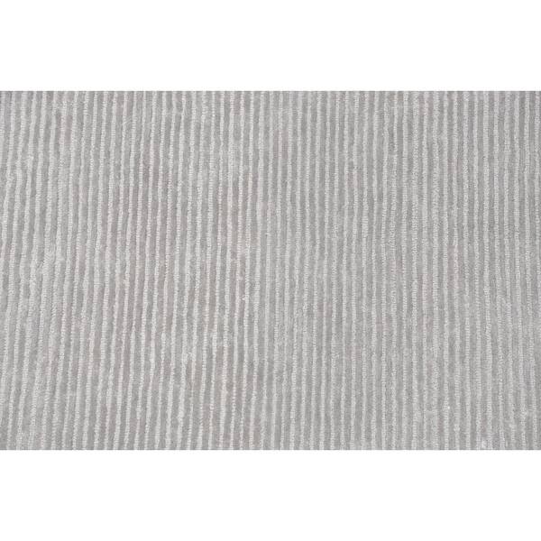 Pasargad Home Edgy Collection Hand Tufted Bamboo Silk Wool Rug Overstock 19864719 Silver 8 X 10