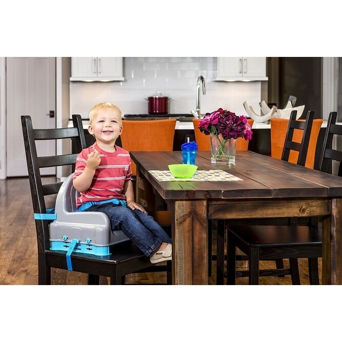 adjustable height booster seat for table