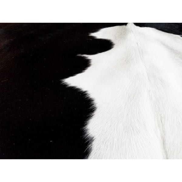 Black & White Cowhide Rug – PURE RUGS