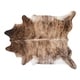 preview thumbnail 15 of 17, Pergamino Brindle White Belly Cowhide Rug
