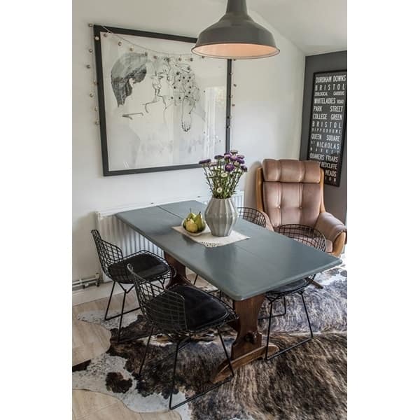 Pergamino Brindle Cowhide Rug XXL