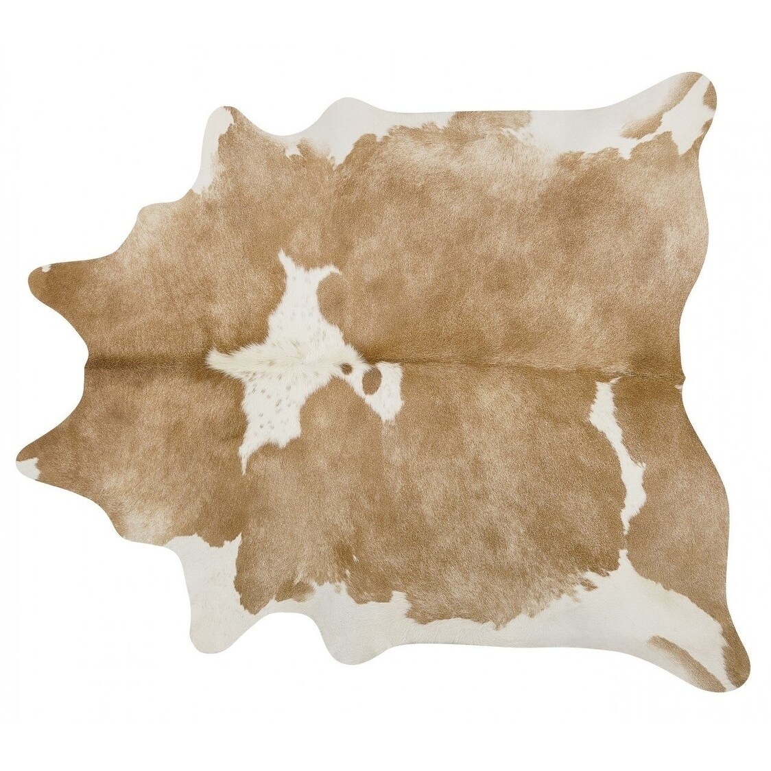 Pergamino Palomino And White Cowhide Rug Large N A Pergamino Palomino And White Cowhide Rug Large N A