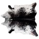 preview thumbnail 1 of 18, Pergamino Black Speckles Cowhide Rug