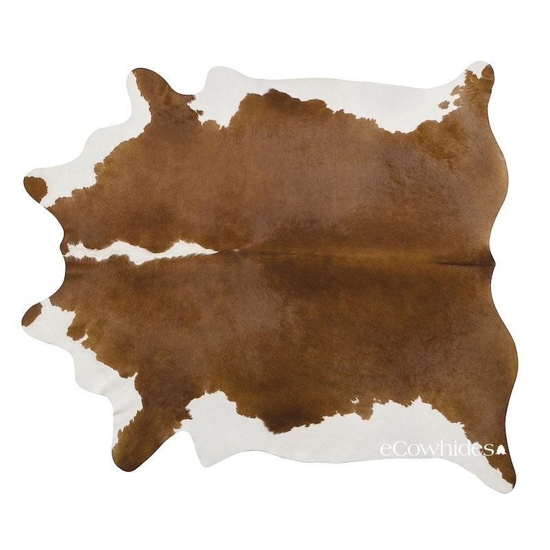 Pergamino Hereford Cowhide Rug