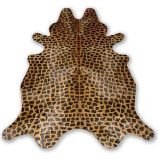 Pergamino Animal Print Cowhide Rug