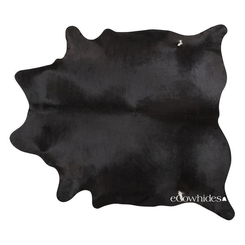 Pergamino Natural Solid Color Cowhide Rug