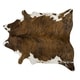 preview thumbnail 6 of 17, Pergamino Brindle White Belly Cowhide Rug