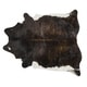preview thumbnail 8 of 17, Pergamino Brindle White Belly Cowhide Rug