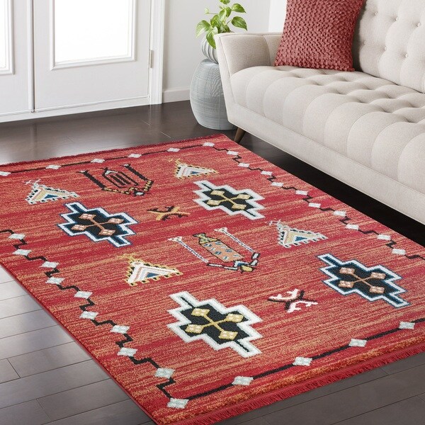 Page Fez Collection Brick Red Area Rug 4 X 6 Free Page Fez Collection Brick Red Area Rug