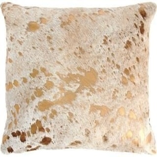 cowhide accent pillows