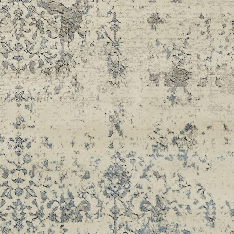 Alexander Home Carissa Diamond Distressed Rug