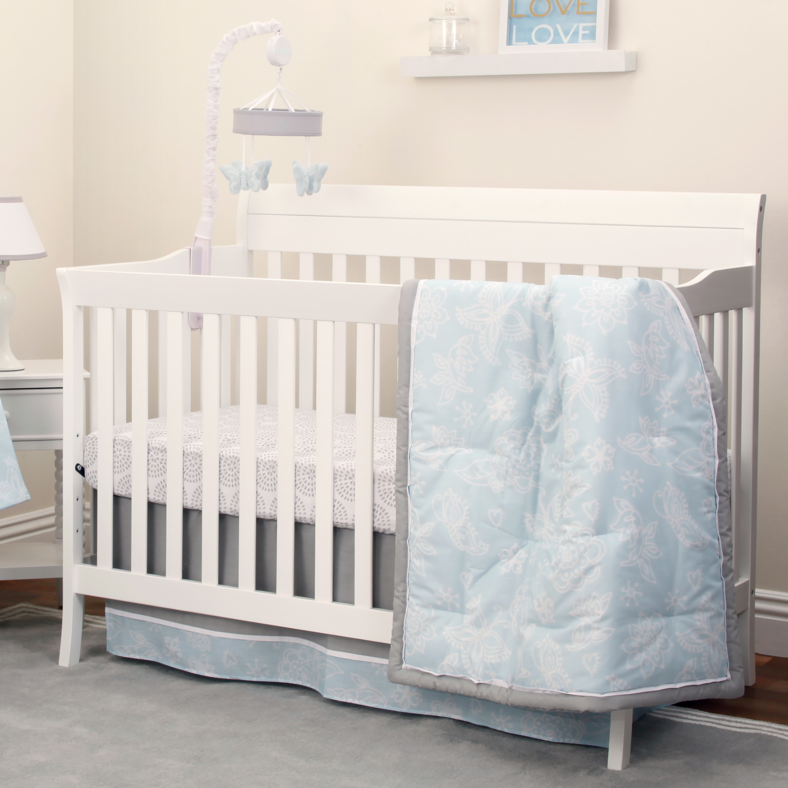 Nojo farm babies crib best sale bedding set