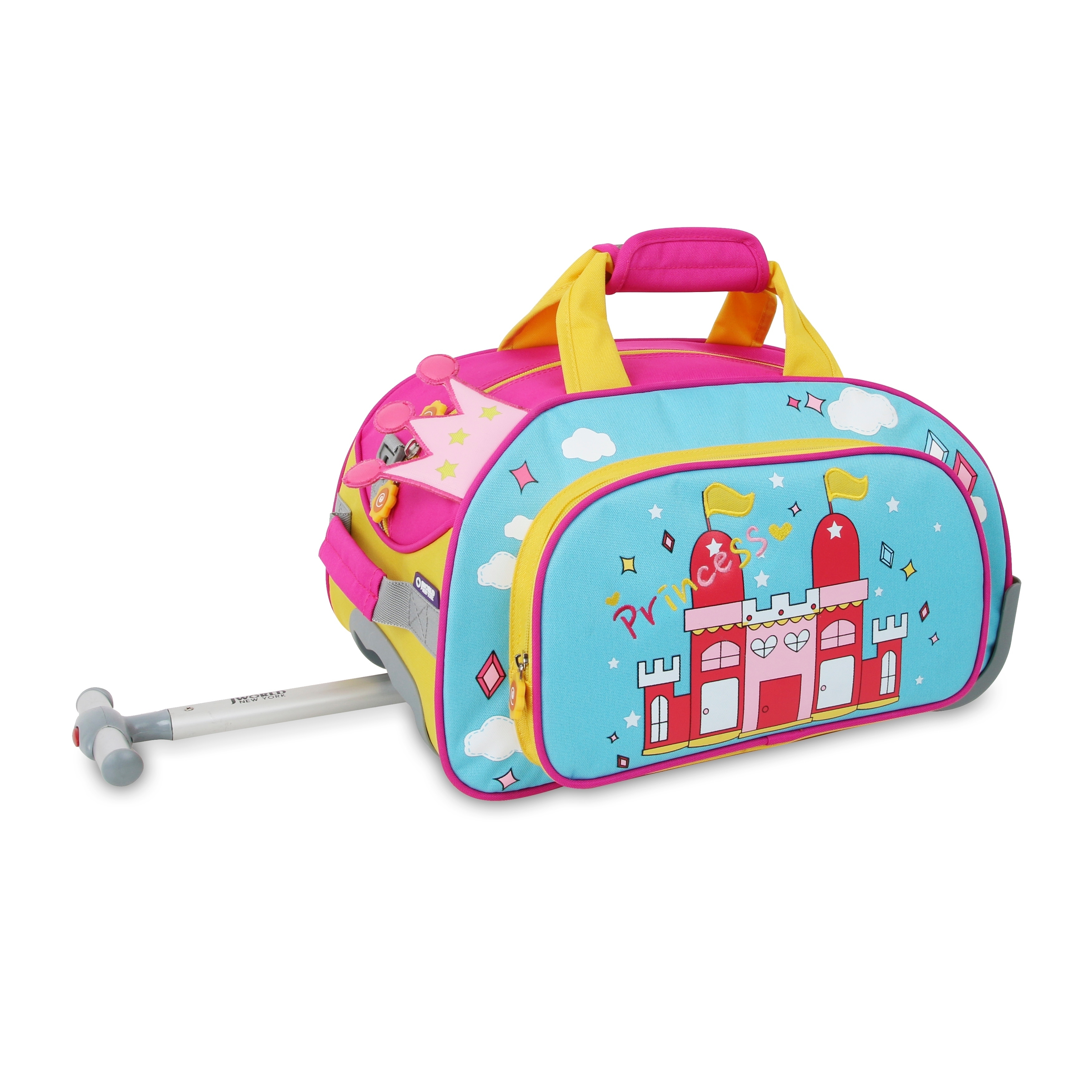J World New York Kids Duffel Bag Princess Multi J World New York Kids Duffel Bag Princess Multi