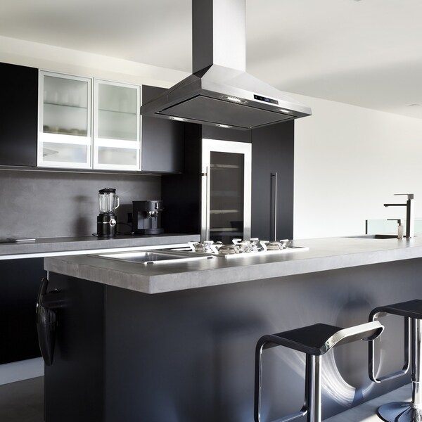 Akdy Rh0173 30 Stainless Steel Island Mount Range Hood Touch Akdy Rh0173 30 Stainless Steel Island Mount Range Hood Touch Screen Display Cooking Fan