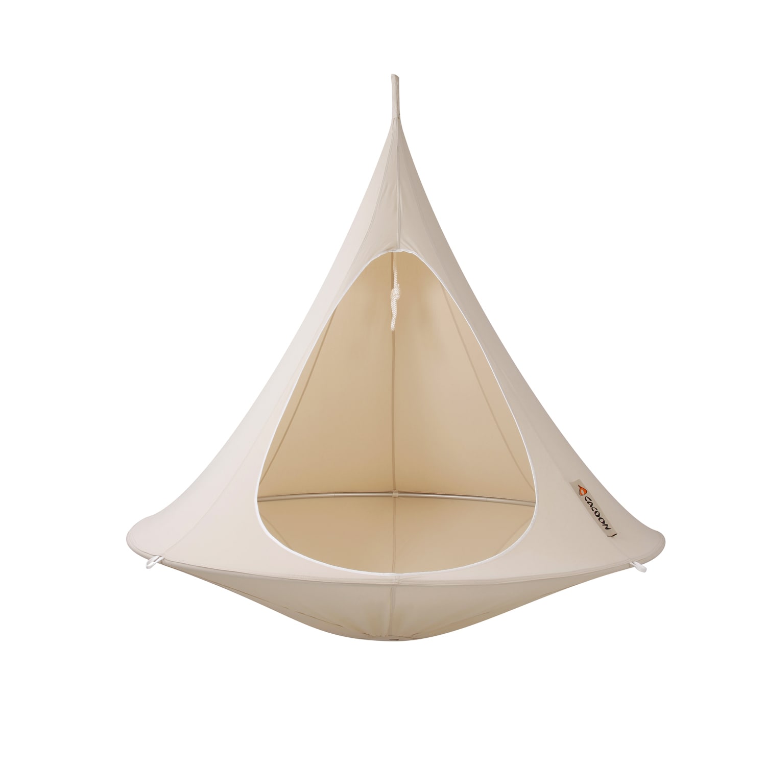 Shop Vivere Home Garden Double Cacoon Hanging Chair Overstock