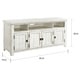 preview thumbnail 10 of 8, Nantucket White TV Stand by Martin Svensson Home - 65 inches