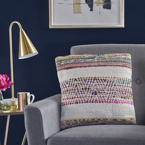 Dover Handcrafted Boho Fabric Pillow by Christopher Knight Home
