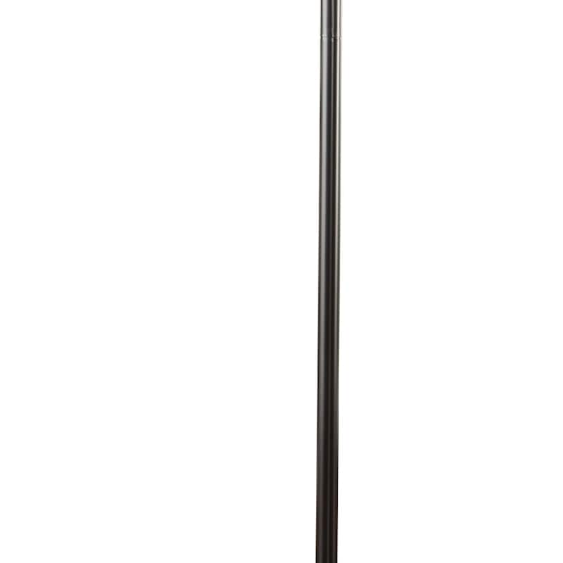 Shiny Twig Style Metal Coat Rack, Black
