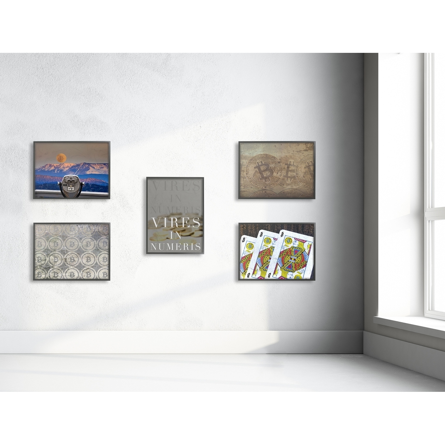 Stupell Bitcoin Distressed Wall Art - Picture 9 of 10