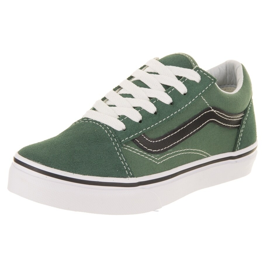 vans old school kids Green