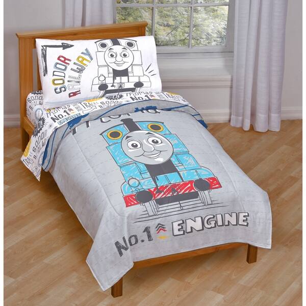 Shop Thomas The Tank Engine Doodle Days Toddler 4 Piece Bed In A