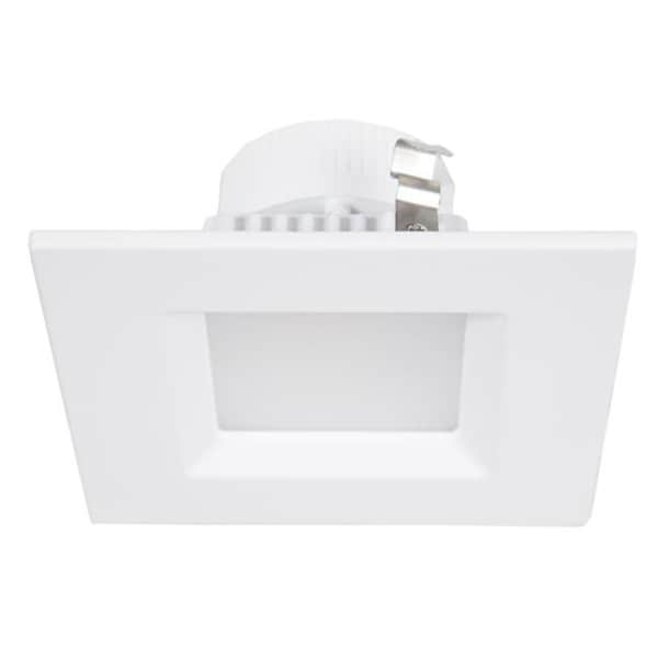 Maxxima 4 in. Dimmable Square LED Recessed Retrofit ...