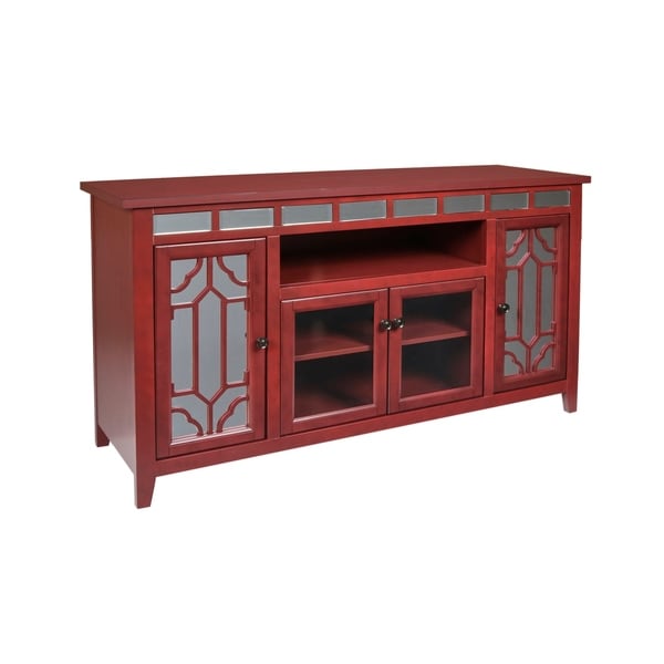 Gable Red 60-inch RTA Entertainment TV Stand