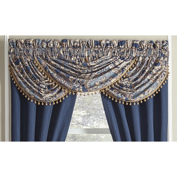 Croscill Aurelio Waterfall Swag Valance