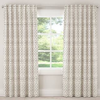 Buy Black 108 Inches Abstract Curtains Drapes Online At